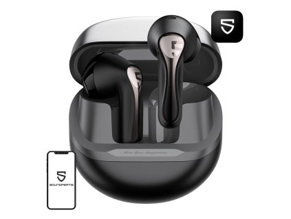 Soundpeats Air 5 TWS fejhallgató (fekete)