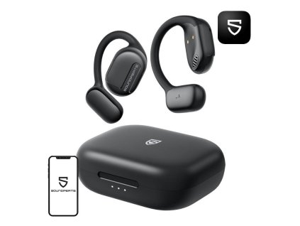 Soundpeats GoFree TWS fejhallgató (fekete)