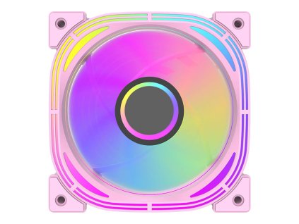 Darkflash INF24 5 az 1-ben ARGB számítógép ventilátorkészlet (rózsaszín)