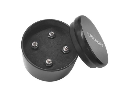 Creality High Flow Nozzle Kit 4pcs for K1 / K1 Max, Hardened Steel（2*0.4mm, 1*0.6mm, 1*0.8mm）