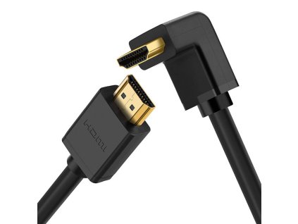 113658 ugreen hd103 kabel hdmi na hdmi angle 4k 1 m cierny