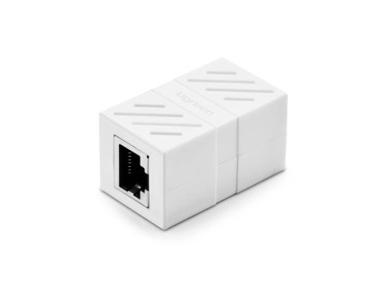 UGREEN Spojka na predlžovaci sieťový kábel RJ45 UTP Biela