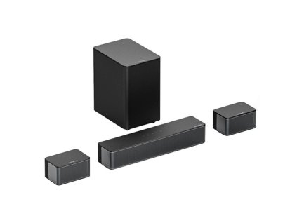 Ultimea Poseidon D50 5.1 Channel Soundbar with Subwoofer and Rear Surround Speakers, Adjustable Surround Level, 3 EQ Modes