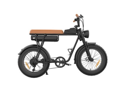 YAMALI FXH-006 Electric Bike, 1000W Motor, 48V 20Ah Battery, 20*4'' Fat Tires, 50km/h Max Speed, 60km Range, Shimano 7 Speed, Front & Rear Mechanical Disc Brakes, Shimano 7 Speed, LCD Display - Brown
