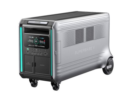 ZENDURE SuperBase V4600 Portable Power Station, 4608Wh LiFePO4 Battery, 3800 AC Output, Expandable to 46080Wh, 120V/240V Dual Voltage, 16 Outputs, 3000W Solar Input, APP Control