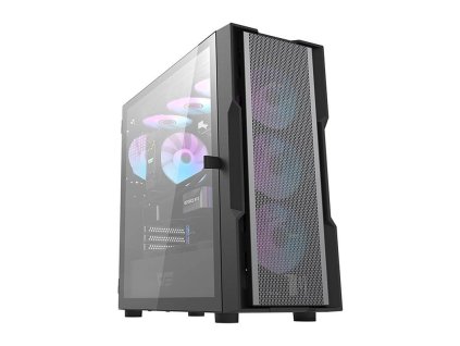 Darkflash DK431 hálós számítógépház (fekete)