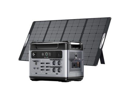 OUKITEL P2001 Plus Portable Power Station 2048Wh + OUKITEL PV400 Foldable Solar Panel