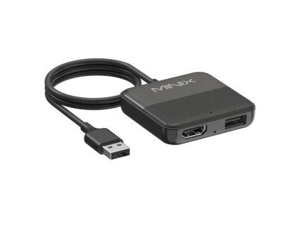 MINIX CA361 Plus Wireless CarPlay & Android Auto Adapter, Plug and Play HDMI Multimedia