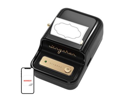 132228 3 prenosna tlaciaren stitkov niimbot b21 cierna