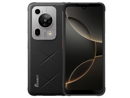 FOSSiBOT F112 Pro 5G Rugged Phone, 50MP+5MP Rear Camera, 7150mAh Battery, 6.88inch HD+ Screen, 8GB RAM 256GB ROM, Android 14, IP68/IP69K, Black