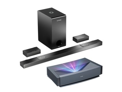 Ultimea Thor T60 4K 4000 ANSI Laser TV Projector + Nova S80 5.1.2 CH Soundbar