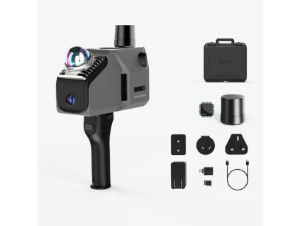 3DMakerpro Eagle LiDAR 3D Scanner, 2cm Accuracy, 8K Ultra Imaging, Up to 140m Range, 3.5-inch Screen