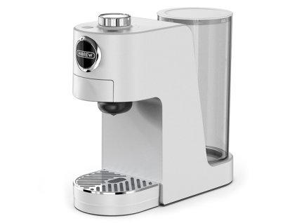 HiBREW H3C 3-in-1 Capsule Coffee Machine, 20Bar Pump, Hot/Cold Brew, 7-Temp Control, 1.4L Water Tank, for DG/NS Capsules & Ground Coffee - White