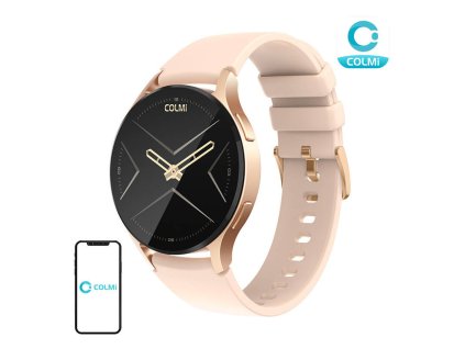 165623 inteligentne hodinky colmi i28 zlate