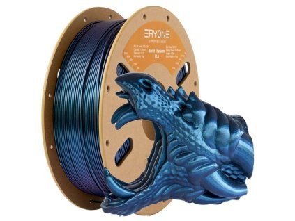 1kg ERYONE Burnt Titanium PLA 3D Printer Filament - Blue