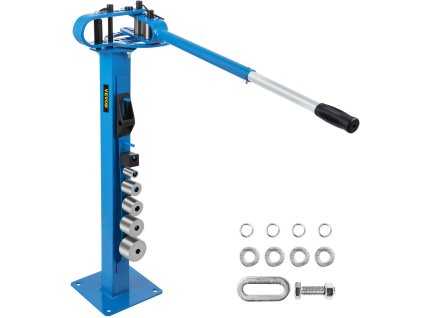 Manuálny ohýbač kovu stojanový 7 matric 1-3, 117.2cm rukoväť