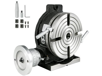 Otočný stôl 20,3 cm vertikálny a horizontálny 3mt pre frézky