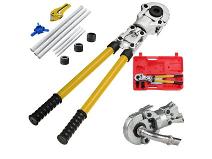 Pákové lisovacie kliešte 6 dielov pre pex-al-pex rúrky ø16–32 mm