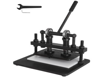 Ručne ovládaný vysekávací lis na kožu 260×150 mm, pre rôzne materiály