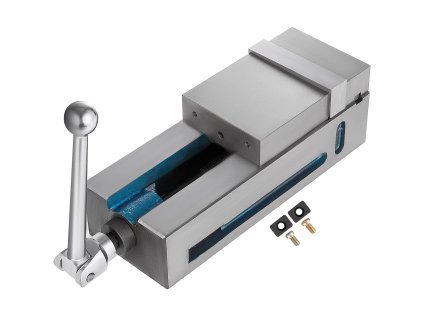 Stolný zverák vysoká presnosť šírka čeľustí 4 inch pevná čeľusť CNC