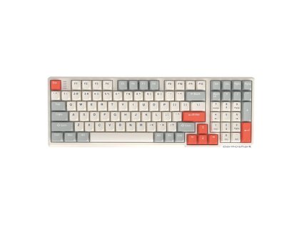 Darmoshark K7 PRO EF switch vezeték nélküli játék billentyűzet (fehér)