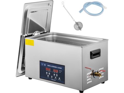 Ultrazvuková čistička 30 l, 28/40 kHz, dvojfrekvencia, s ohrievačom