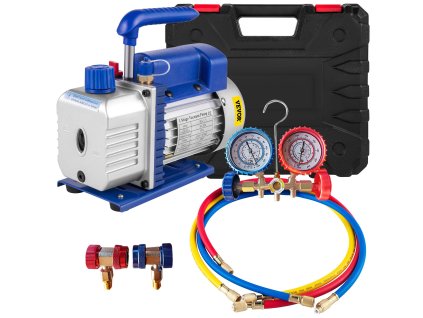 Vákuová pumpa a manometrová sada 4 CFM 1/4 hp R134a pre klimatizáciu