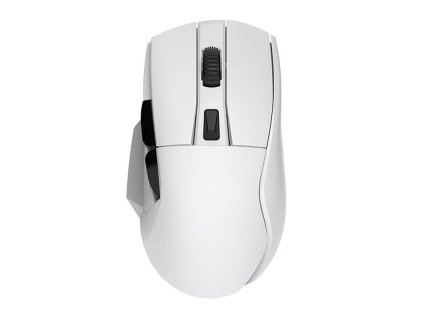 Vezeték nélküli játék egér + töltő dokkoló Dareu A955 RGB 400-12000 DPI (fehér)
