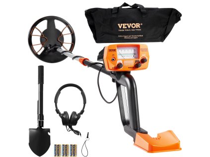 Detektor kovov 20.3 cm vodotesná cievka, nastaviteľný 96.5-124.5 cm