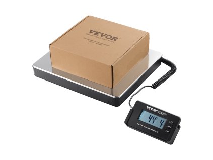 Digitálna poštová váha 199,6 kg × 48 g, napájanie ac/dc, lcd displej