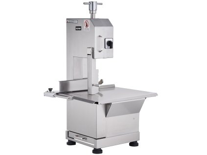 Elektrická pásová píla na mäso a kosti 2200W, nerezová konštrukcia