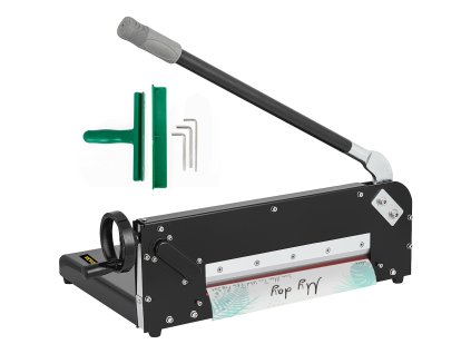 Gilotína na papier A4 12" šírka manuálna s upínacou poistkou