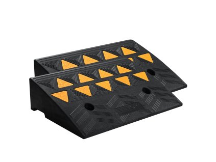 Gumené nájazdy 2 ks, výška 5", nosnosť 33069 lbs/15 T, mriežka