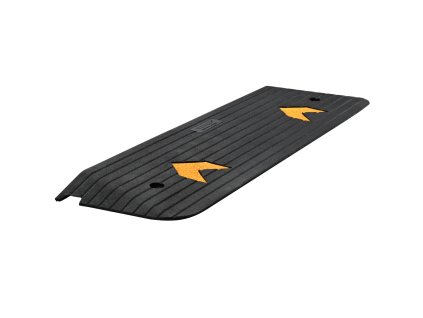 Gumený prahový nájazd 1" nosnosť 33069lbs protisklzový vozík, skúter