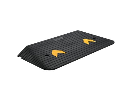 Gumový nájazd 3" zdvih, 1 kanál, protisklzový povrch, nosnosť 33069 lbs