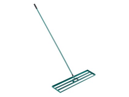 Hrable na vyrovnávanie trávnika 121.9×25.4 cm, rukoväť 198.1 cm, oceľ