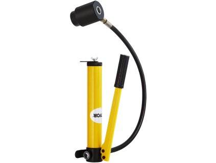 Hydraulický dierovač so sadou 10 matríc 15 ton 12.7mm–101.6mm