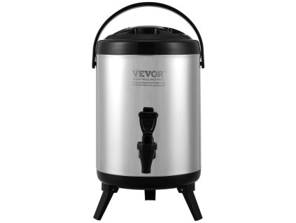Izolovaný nerezový dávkovač nápojov 1.5 gallon 6 liter s kohútikom