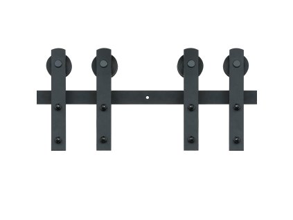 Kovanie posuvných dverí 243.8cm 149.7kg 2 dvere 112–131cm 3.3–4.6cm