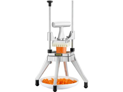 Krájač zeleniny a ovocia 1/4" čepeľ, nerez, na hranolky a cibuľu