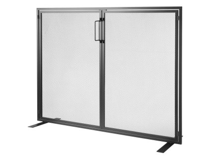 Krbová ochranná sieť 1 panel s dvierkami, železná 990 × 780 MM