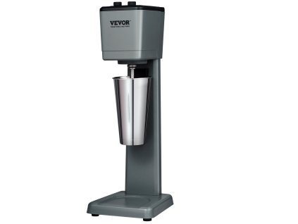 Mixér na milkshake 250W nerezový stojanový na nápoje a mlieko