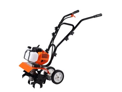 Motorový kultivátor 43CC 2-stroke so 4 oceľovými nastaviteľnými hrotmi
