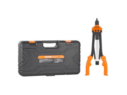 Nástroj na nýtovacie matice 40,6 cm, 186 ks matíc, 13 hlavíc m3–m12