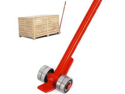 Páčidlo s kolieskami 3000 kg, oceľové, dĺžka rukoväte 152,4 cm