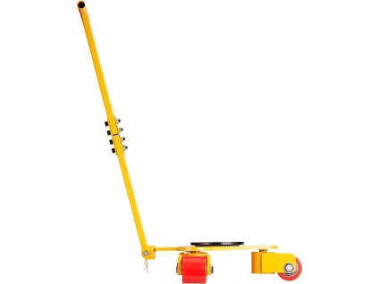 Podložka na presun strojov 6614 LBS/3T, oceľ, 3 PU otočné kolieska