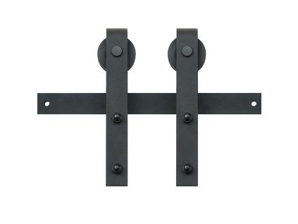 Posuvná stodolová lišta 8FT, nosnosť 149.7 kg, šírka 112.8–131.1 cm