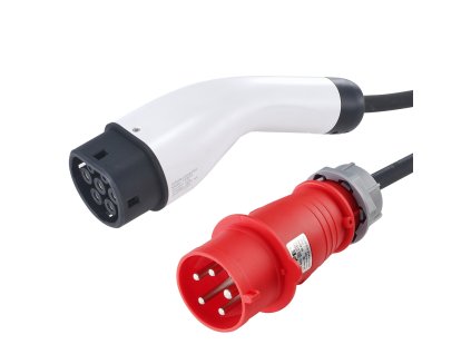 Prenosná nabíjačka ev typ 2 32A 7.36 kW/22 kW 7.5 m kábel ip66