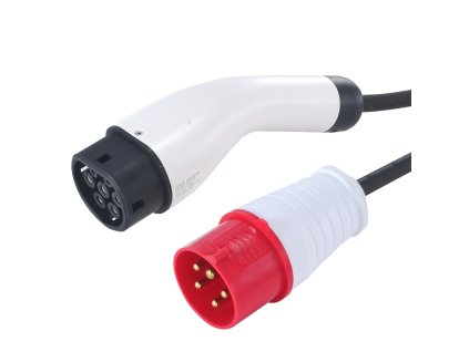 Prenosná nabíjačka ev typ 2, 16 A, 3.68 kW/11 kW, 7.5 m, IP66