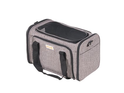 Prepravka s kolieskami, schválená do lietadla, max. 25 lbs, sivá